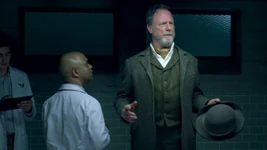 Dolores passes the host who will eventually be assigned the role of Peter Abernathy