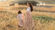 Maeve Millay and her daughter, homesteaders