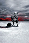The Westworld vulture host in the Season Two promo image