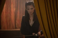 Hanaryo with her katana after stabbing a Delores clone