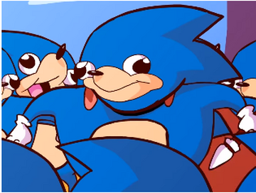 Sonic the Hedgehog (@sonic_hedgehog)'s video of ugandan knuckles