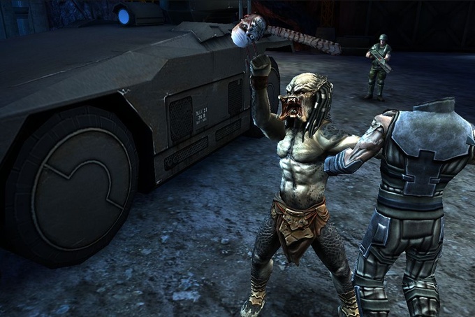 Download Alien Vs Predator Celtic Side View Wallpaper