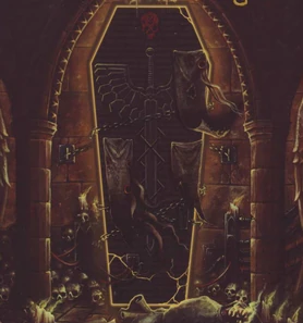 Trumna w której zapieczętowany został Anioł