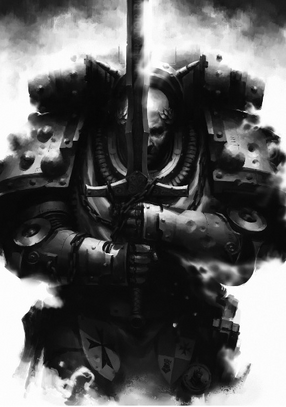 Sigismund Imperial Fists Imperialne Pięści Czarni Templariusze Black Templars