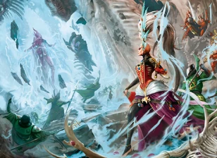 Yvraine przywołująca Yncarne, Awatara Ynnead