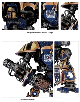 Błędny Rycerz, szczegóły budowy. Ród Terryn
