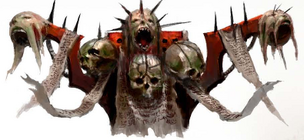 Black Legion Skulls Weird Symbol