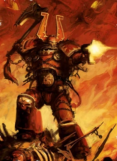Berserk Khorne'a w służbie Boga Krwi.