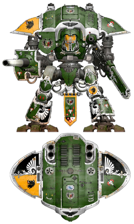 Schemat Imperialni Rycerze Imperial knights Paladyn cadmus krwawy pałasz