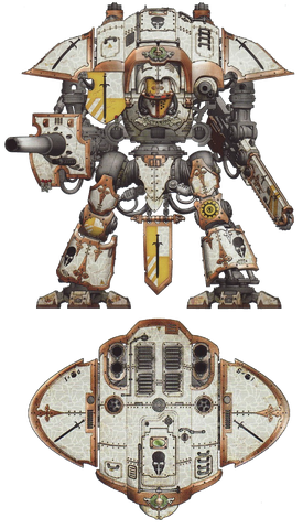 Freeblade imperial knight wolne ostrze imperialni rycerze knights biały strażnik