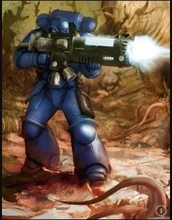 Hellblaster Ultramarines w akcji