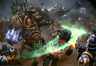 Abaddon Drachnyen Black Legion Ultramarines