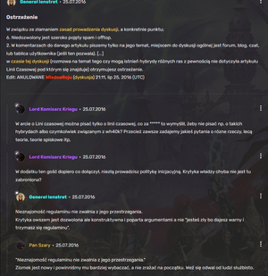 Anubis dostaje ostrzezenie drugiego dnia na Wiki xD