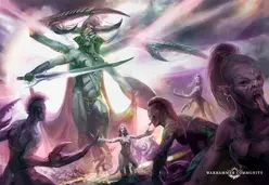 Strażnik Tajemnic walczy z   u swego boku.