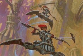 Sępy ścigające się po Commorragh