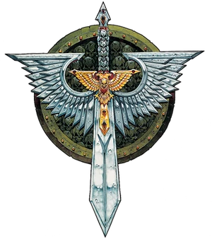 Uskrzydlony Miecz- symbol Mrocznych Aniołów