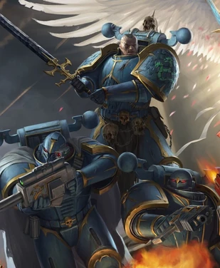 Marines Legionu Alfa z bandy Niezaśpiewanych. Uznani za heretyków, jednak wciąż walczyli z imieniem Imperatora na ustach oraz zabijali demony i heretyków Chaosu Niepodzielnego.