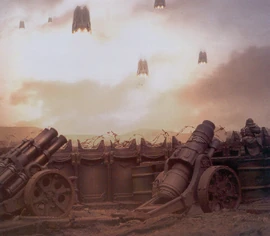 Krieganie obserwują niespodziewany wrogi desant