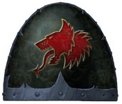 Mroczne wilki symbol