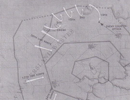 Atak na druga linię, kontratak wroga, odwrót 1
