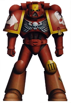 Marine z Zakonu Czerwonych Łowców.