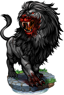 Blakematt lion