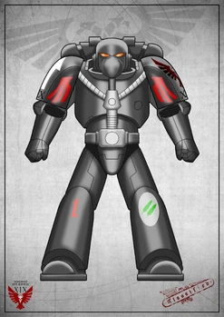 Nineteen Red Ravens MK6 armour