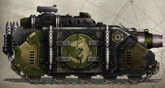 Land Rhino Phantom Prophets.png (2.48 MB) Dusk Goliath, Unknown Pattern of Relic Deimos Rhino Tank of the Phatom Prophets. Assigned to 7th Clan ("Generals Of The Abyss"), 3rd Vehicle.