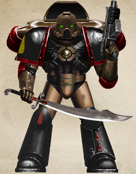 Crimson Impalers Assault Marine