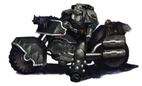 Greyhorns biker