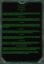 Gamea Prime Information from Imperial Records Prior to destruction