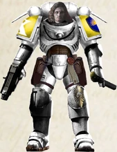 Reiver Nayl of the Kingdom of Osraige. His facial markings and long hair are indicative of his Kingdom.