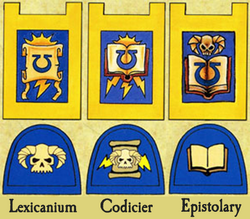 Librarian Lexicanium Heraldry