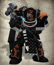 Centurion (Veteran Sergeant) Alekto Kastor of Alpha company.