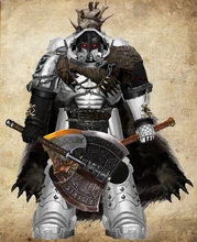 A warrior of the legendary and feared Björnulfr.