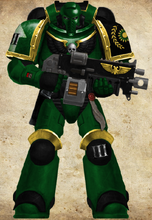 Intercessor Primaris Intercessor of the 3rd Company, 3rd Battleline Squad.