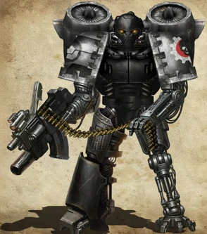 Warmachines Veteran Marine.