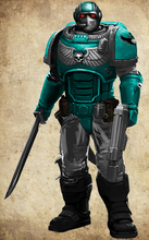 Scout Marine of the Argent Leviathans 10th Company, 'Quod Oculus'