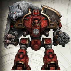Pict-file of a Thunder Wolves relic Saturnine Dreadnought.