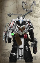 Shadow Talons Medicus (Apothecary) Vorys Shaevac of the 7th Company.