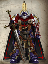 Grand Master Reginald Blackstone, current Chapter Master of the Templars Moline and twin brother of Seneschal Gervhart Blackstone, Knight-Marshal of the elite 1st Crusade Host.