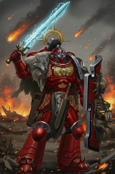 Thunder Wolves Bladeguard Vet Battle