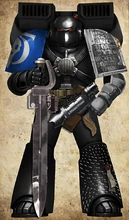Pic-File of Lt. Kalimaru Kassinius that has been seconded to the Deathwatch.