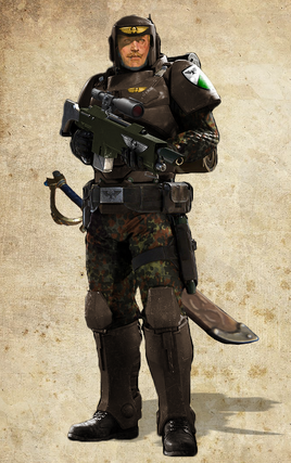 Pruvenian Guardsman