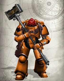 Rust Hammers Primaris Intercessor