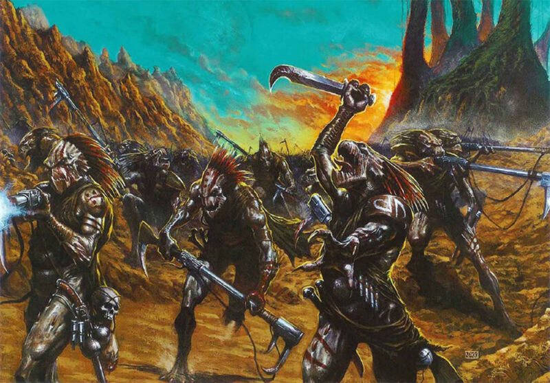 Древние вархаммер как выглядели B'bapcha Li'ka'la Warhammer 40,000 Homebrew Wiki Fandom