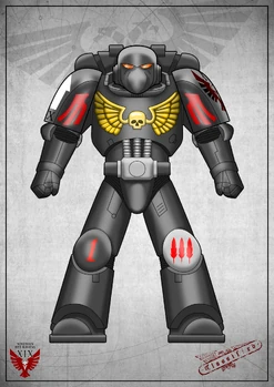 Nineteen Red Ravens MK7 armour