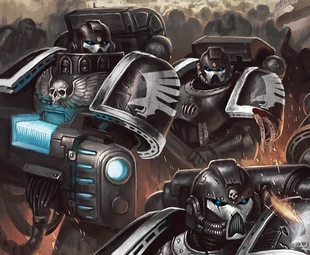 A Shadow Talons Close Support Squad during the Dimantine Crusade.