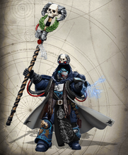 Death Templars Chief Astral Seer Samael Nazr.