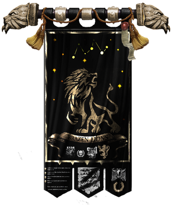 Brazen Lions Chapter Banner